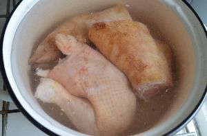 как сделать холодец из свинины и курицы