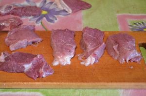 приготовление отбивных из мяса