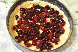 Рецепт приготовления пирога с ягодами