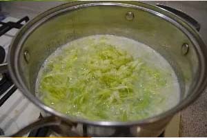 приготовление кабачкового супа на сметане со сливками